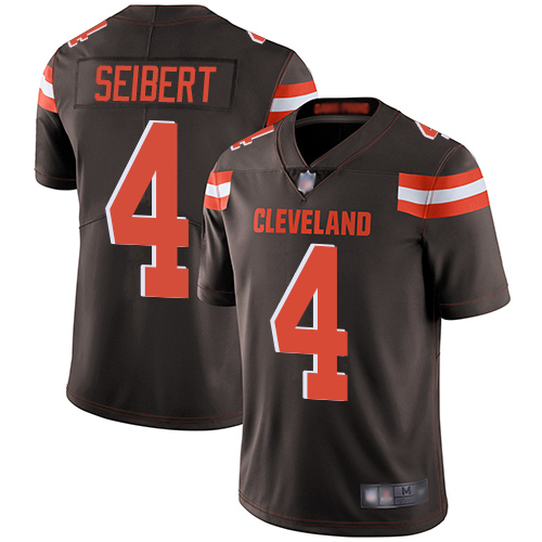 Cleveland Browns Austin Seibert Men Brown Limited Jersey 4 NFL Football Home Vapor Untouchable